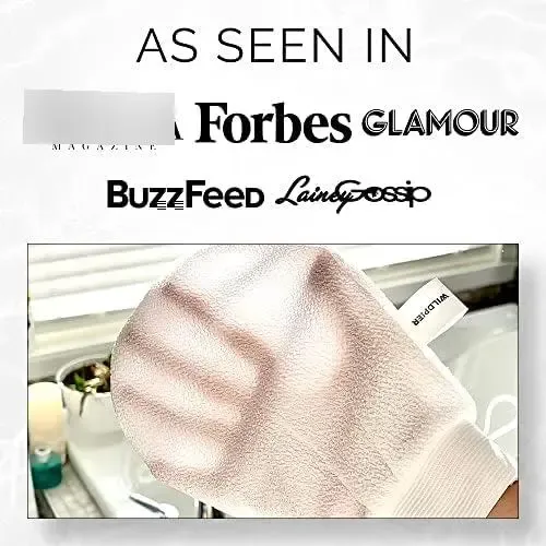 Guantes Exfoliantes De Belleza 2 Mitones Baño Y Ducha