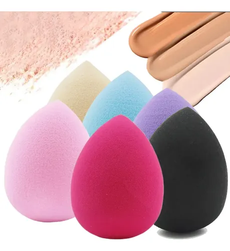 16kit Esponjas Blender Maquillaje Beauty Base Cara Versátil