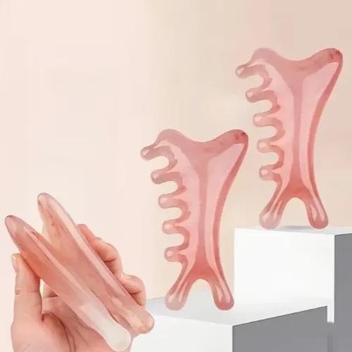 Set De 2/4/6 Piezas De Gua Sha Delfín – Resina Duradera 4 En