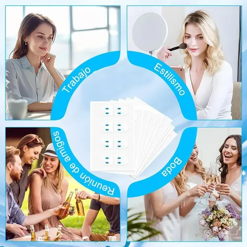 120 Piezas Face Lift Tape Para Rostro – Cintas Elásticas