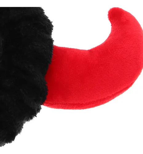 2 Diademas De Pelo Cómodas Con Cuernos De Toro De Felpa Para
