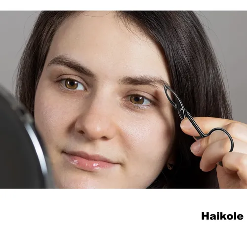 Pinzas Haikole Para Mujer, Vello Facial, 3 Piezas, Cejas