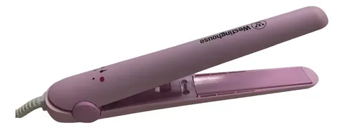 Planchita De Pelo Chica Westinghouse Flequillo Ceramica Mini Color Rosa