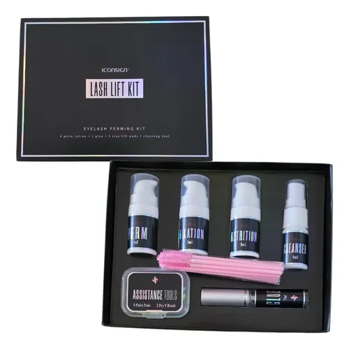 Kit Lash Lift Iconsign Caja Negra Para Lifting De Pestañas.