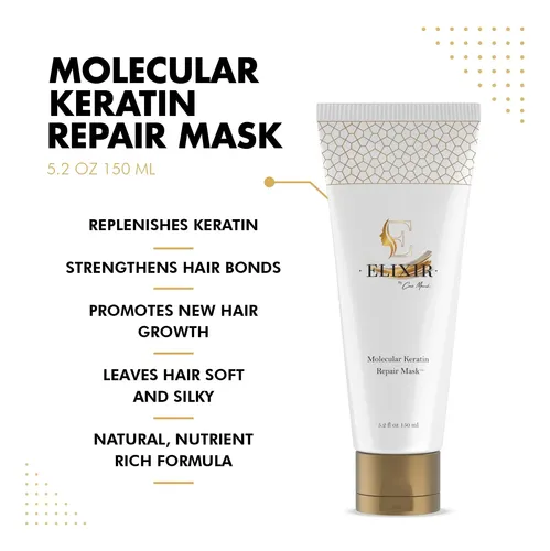 Mascarilla Capilar Elixir De Cocó March Silk Keratin 150ml