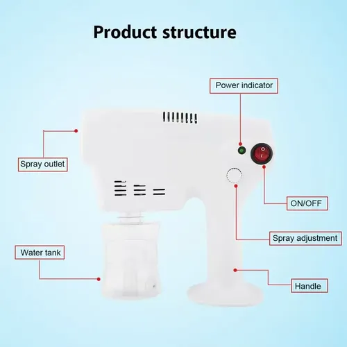Vaporizador Multifuncional Para Teñir El Cabello Con Pistola