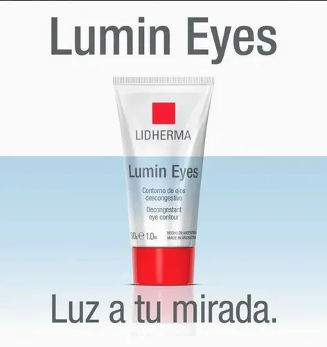 Emulsión Lumin Eyes Lidherma para piel grasa mixta normal seca de 30g