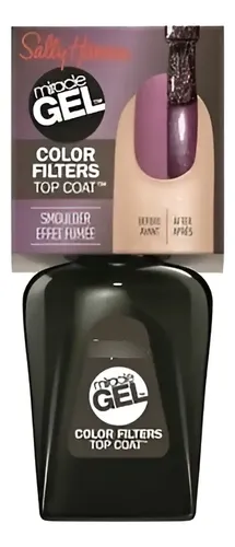 Sally Hansen Esmalte Top Coat Color Filters Ver Efectos