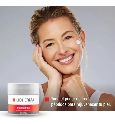 Peptisomas Crema Antiage Flacidez Arrugas Lidherma 50g