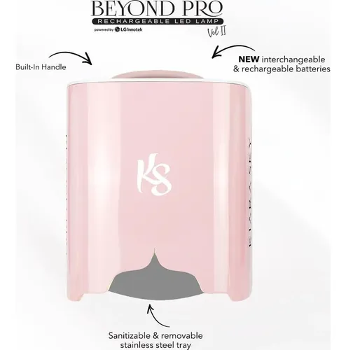 Lámpara Uv Led Kiara Sky Para Uñas (rosado)