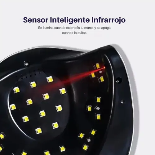 Cabina Sun Uv Led 168w Tactil Timer Profesional Gel Semi