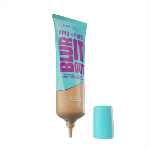 Base Rimmel Kind & Free Matte Blur It Out X 30 Ml Tono 400 Natural Beige