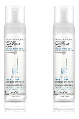 Espuma Para Peinar Giovanni Air-turbo Charged 414ml