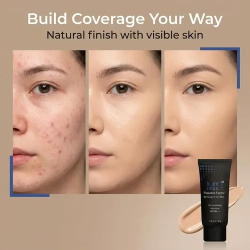 Crema Bb Md Flawless Factor Spf 35 A Prueba De Agua, 50 G
