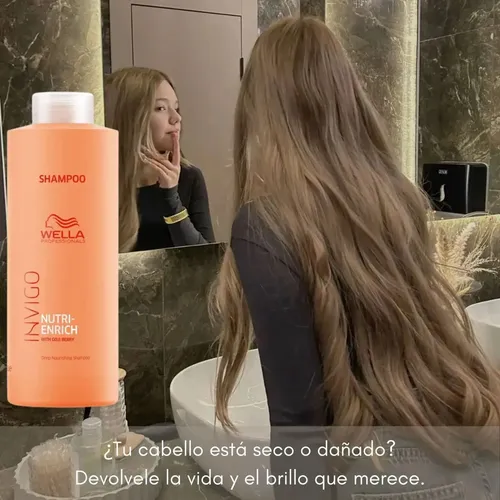 Wella Invigo Nutri Enrich Shampoo – 1000ml