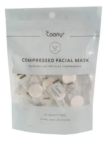 Coony Coony Compressed Facial Mask X 25 Unidades