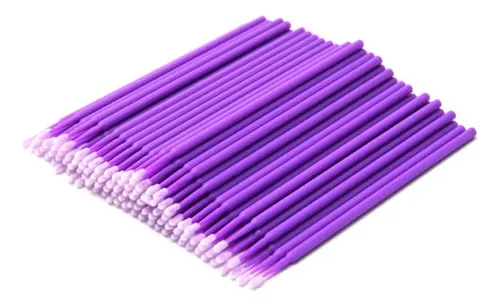 Micro Hisopos Cepillos Skora Extensión Pestañas Caja X100