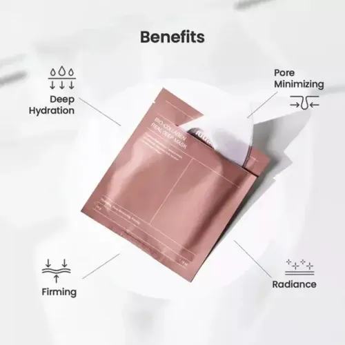 Sra. Sroje. Biocolágeno Mascarilla Real Profunda 4 Piezas