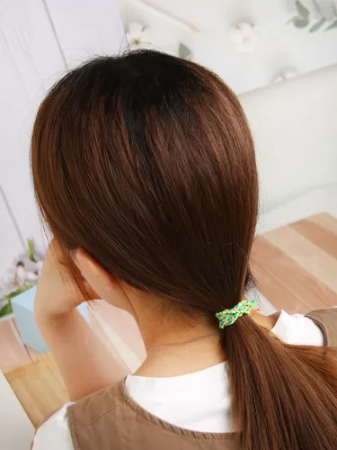Cintas Para El Cabello Susulu, 100 Unidades, Bandas Elástica