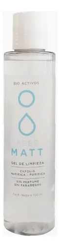 Gel De Limpieza Keep Matt 150 Ml Icono Momento de aplicación Día/Noche Tipo de piel Mixta