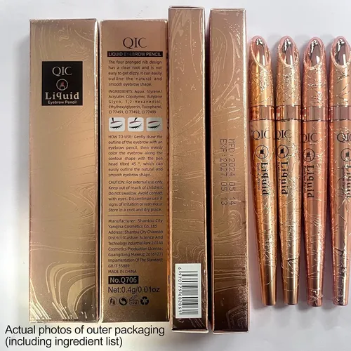 Delineador De Cejas Preciso Impermeable Marrón Oscuro