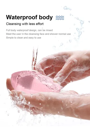 Limpiador Facial Eléctrico Con Cepillo Profundo, Llanta Limp