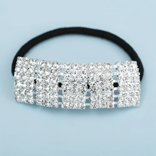 Accesorios Para El Cabello Ruihfas Coletero Con Strass X5 Pa