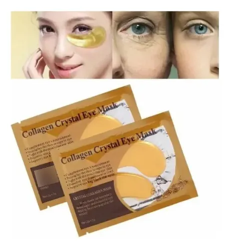 Mayoreo 50 Sobres Parches Colágeno For Ojos Hidratantes Tip