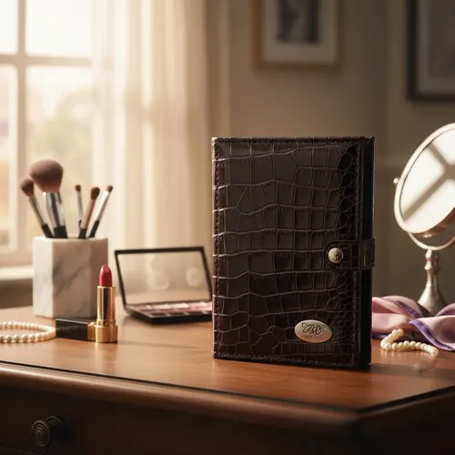 Set De Maquillaje Tipo Cuero Agenda Ideal Regalo Reyes