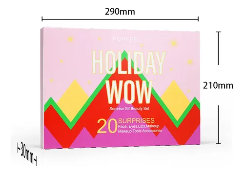 Set De Maquillaje Generic Holiday Wow 24 Piezas