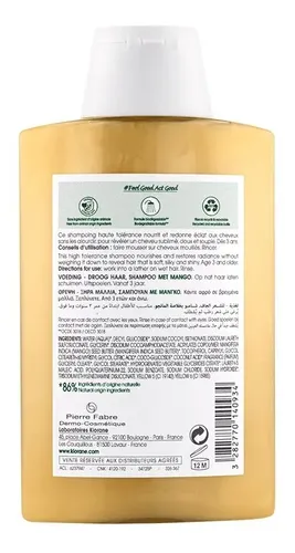 Klorane Shampoo De Mango X 200 Ml