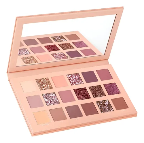 Paleta 18 Sombras Nude Maquillaje De Ojos Matte Glitter Sati
