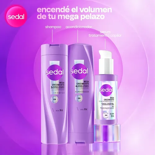 Acondicionador Sedal Mega Crecimiento 650ml