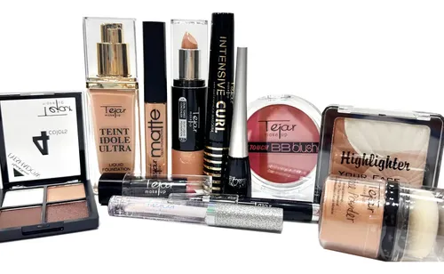 Combo Surtido Maquillaje Tejar Total Nude. Eleccion De Tonos