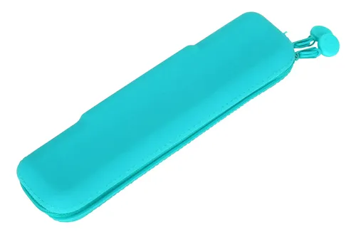 Funda De Silicona Verde Para Minibolígrafos De Maquillaje, B