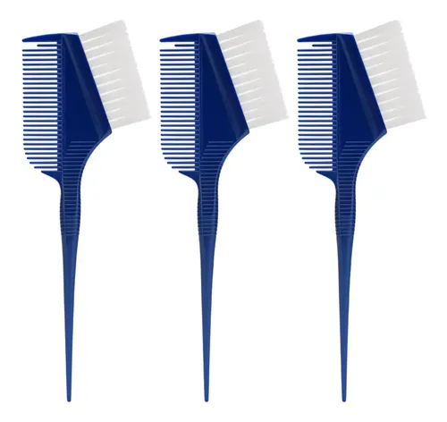3 Pinceles Para Teñir Cabello, 2 En 1, Multifuncionales