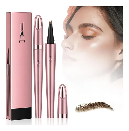 Lápiz Microblading Cejas Resistente Al Agua Marrón Oscuro