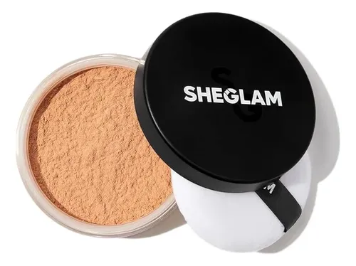 Polvo Suelto Control Aceite Sheglam Baked Glow Marrón