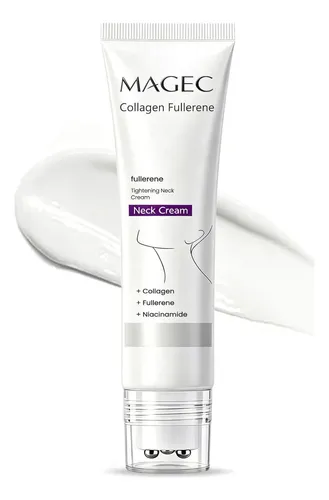 Crema Cuello Magec Con Rodillo 1pc Colágeno Fullerene