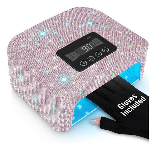 Aedavey Lámpara Uñas Uv Led Recargable 4 Modos Gel