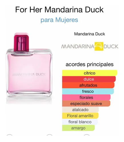 Perfume Mandarina Duck For Her EDT 100ml Floral Frutal Spray