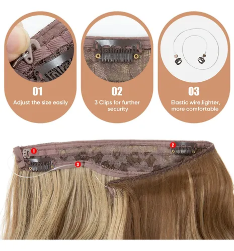Extensiones Halo Onduladas