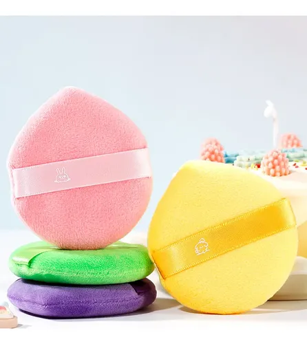 Esponja De Maquillaje Suave Y Corta De Felpa Para Empezar