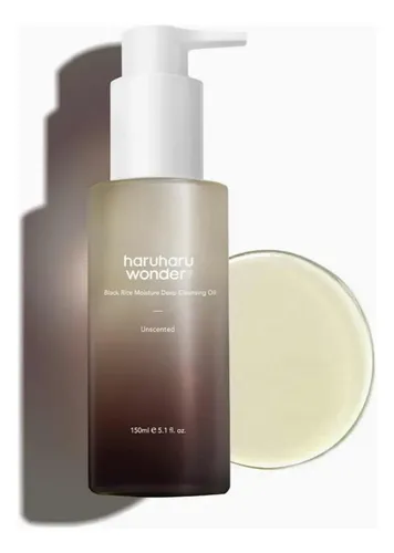 Haruharu Wonder Black Rice Aceite Limpieza Facial Profunda Momento De Aplicación Día/noche Tipo De Piel Todo Tipo De Piel