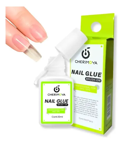 Nail Glue Cherimoya Pegamento Profesional P/ Uñas Postizas