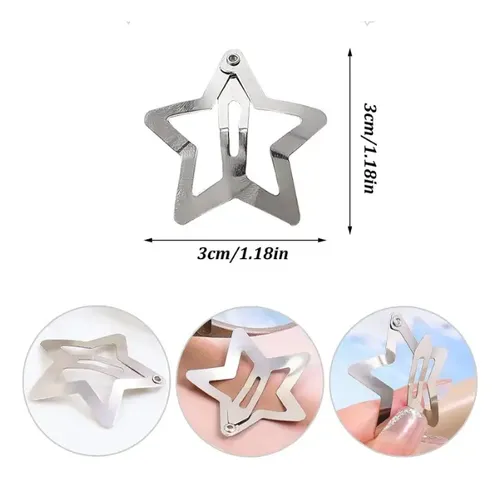A Broche Estrella For Cabello, Pinzas De Pelo ,