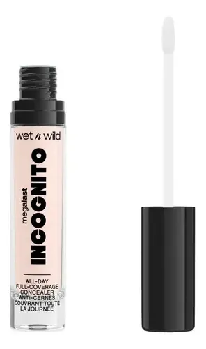 Wet n Wild Corrector de Ojeras Incognito MegaLast Full-coverage Concealer Tono Fair Beige Color