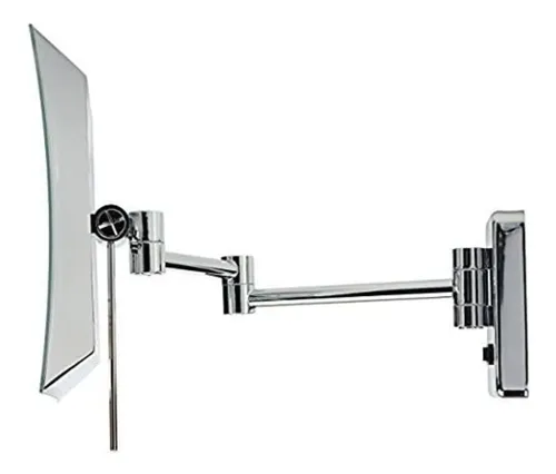 Espejo De Maquillaje Rectangular De Pared Jerdon Con Aumento