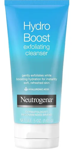 Limpiador Facial Exfoliante Neutrogena Hydro Boost 3x142g