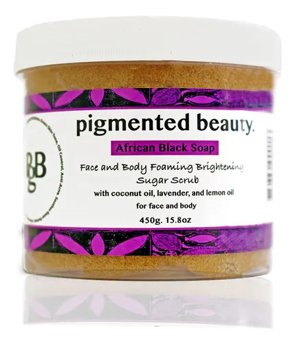 Exfoliante De Azúcar Pigmented Beauty 450 G Lavanda Y Limón